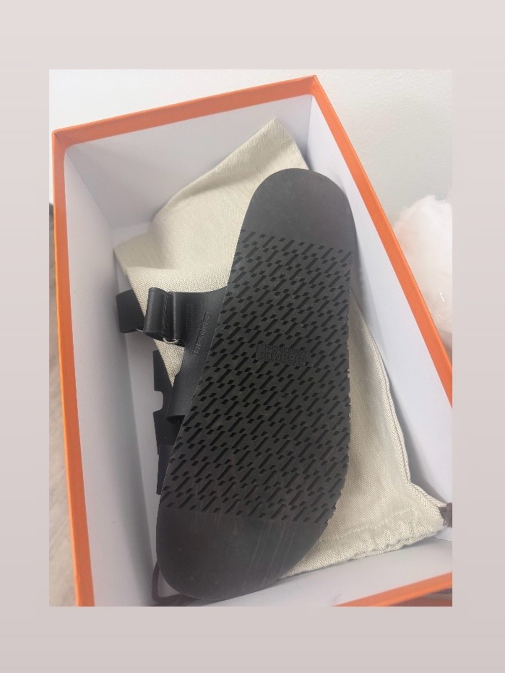 Authentic Men's Hermés Chypre Sandal Like New Size 46/13 from Rodeo Drive Store! - Picture 3 of 5